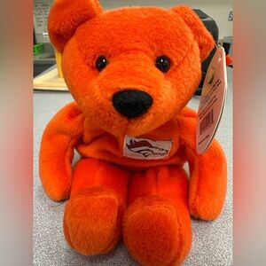 John Elway #7 Denver Broncos NFL Salvino's Bammers Bear Orange